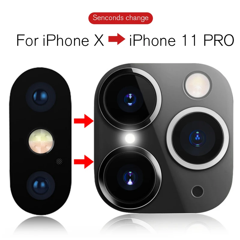 Металлическая защитная пленка из закаленного стекла для объектива камеры сплава