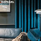 Плотные затемняющие шторы NAPEARL 90%, полные затемнения, для украшения гостиной, спальни, жалюзи 150x260 см