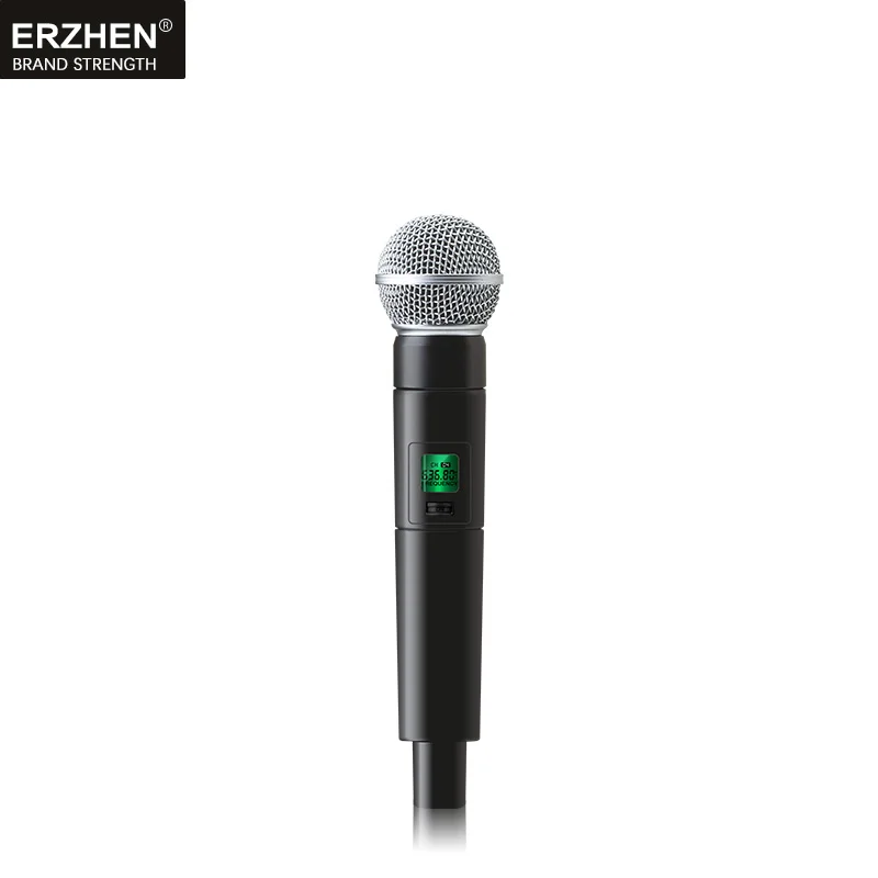 Профессиональная Беспроводная микрофонная система UHF4 channel handheld лацкан