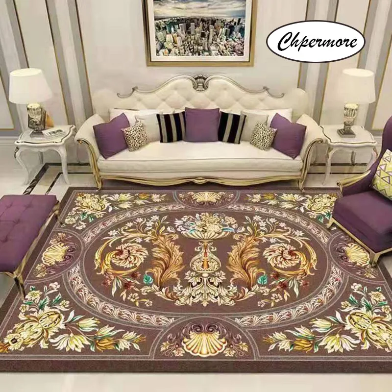 Большие ковры Chpermore в европейском стиле ретро Нескользящие коврики с Татами