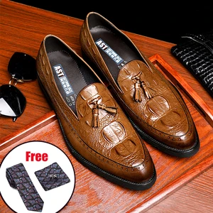 Мужские кожаные туфли Phenkang, туфли-оксфорды из натуральной кожи для мужчин, роскошные свадебные туфли обувь слипоны, Кожаные броги 2020