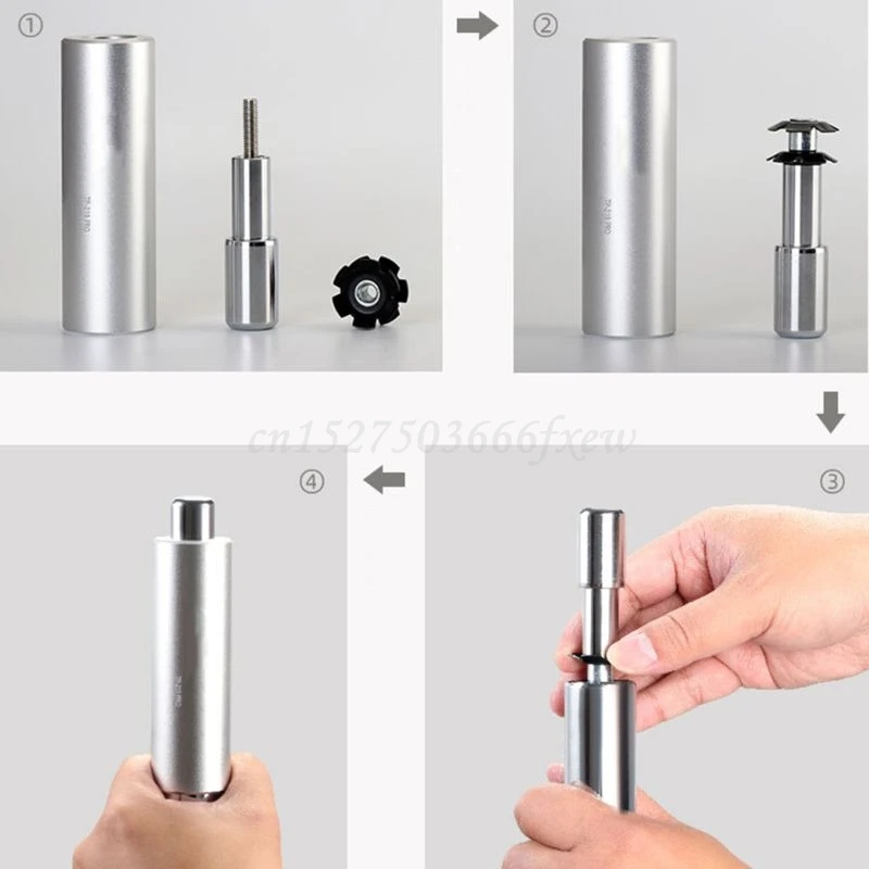 

Bike Front Fork Bowl Set Bicycle Fork Installer Headset Flower Nut Install Tool Driver Setter
