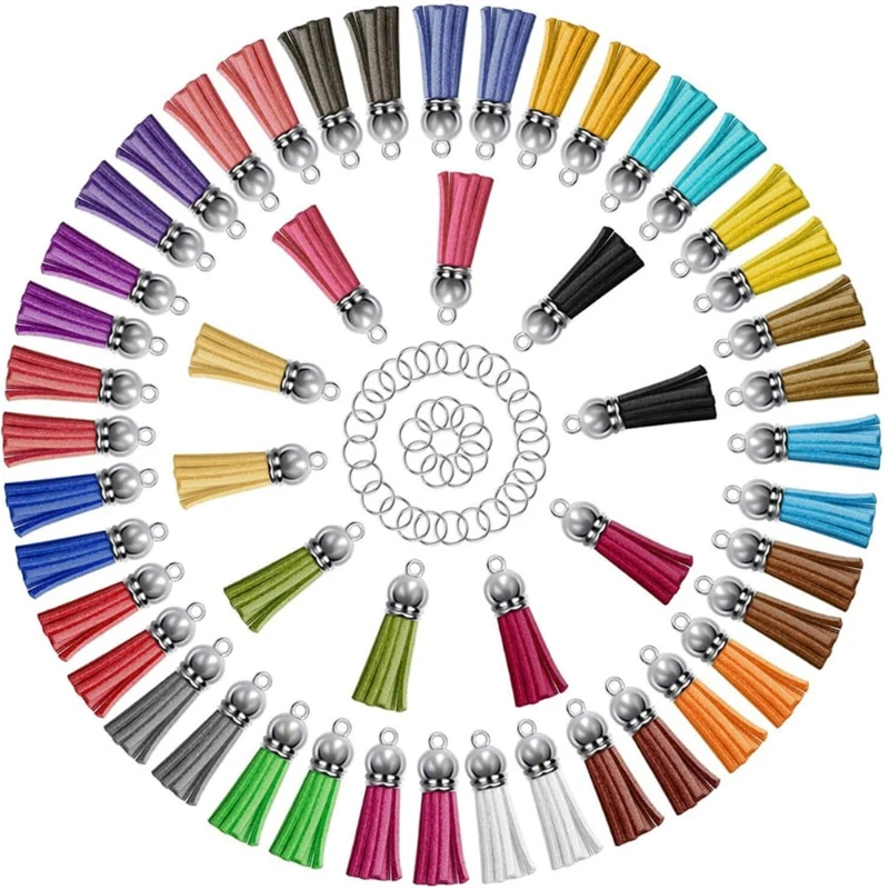 85 фунтов 38 мм Мини кисточки винтажные замшевые для телефона рукоделия ювелирные