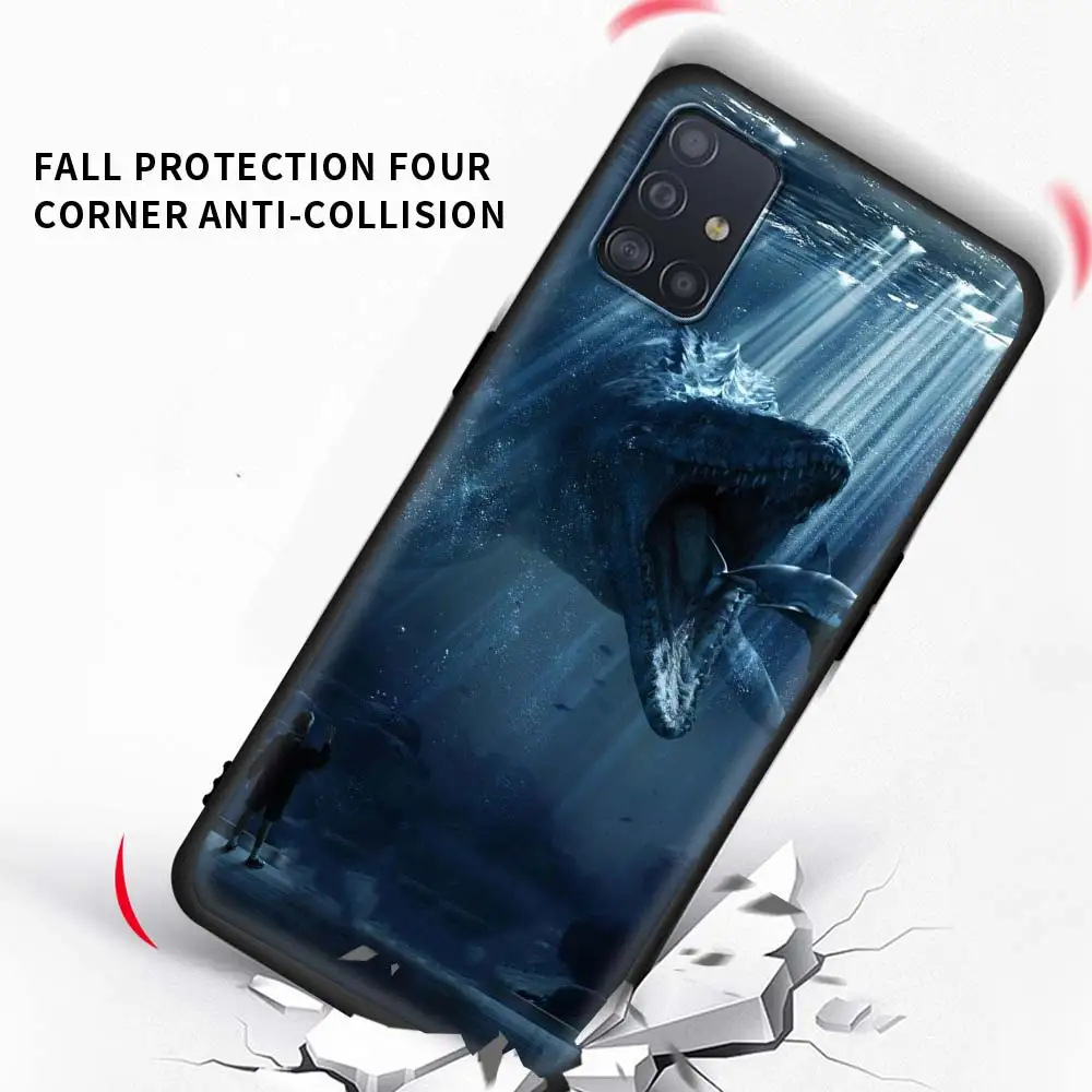 

World Jurassic Park Phone Case for Samsung Galaxy A51 A71 A01 A11 A21 A21s A31 A41 A42 5G A50 A10 A20e Back Cover Soft Coque Bag