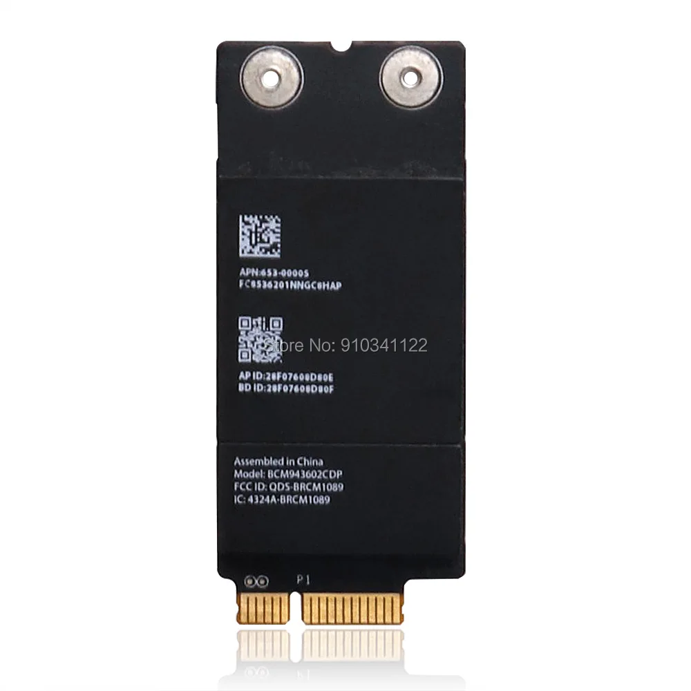 AirPort WiFi WLAN Card & BT 4.0 BCM943602CDP / BCM943602CDPAX Module 653-00005 For Ap.ple iMac A1418 A1419