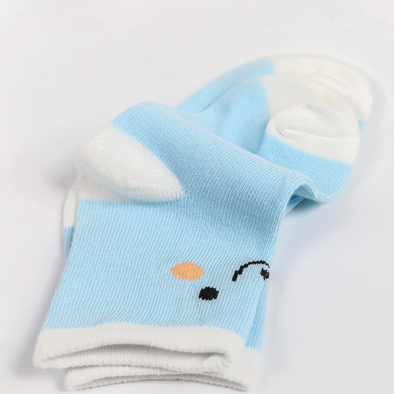 5 пара/лот носки для новорожденных хлопковые маленьких мальчиков и девочек