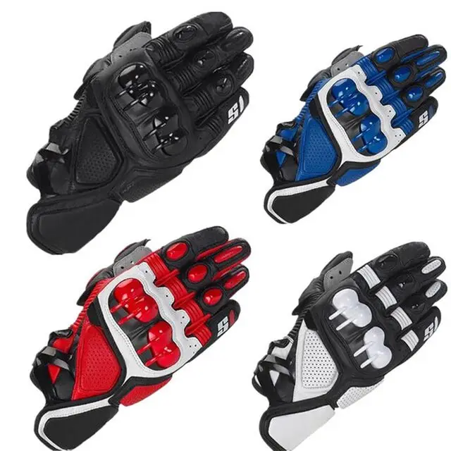 Альпийские звезды S1moto перчатки для кросс-гонок rcycle GP MTB BMX ATV для езды на горном велосипеде анти-Осенние перчатки из овечьей кожи мягкие