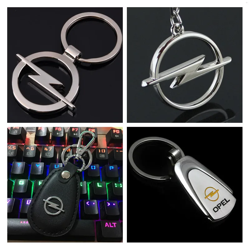 Металлический брелок для ключей автомобиля шнурок Opel автоэмблема Подвеска акция