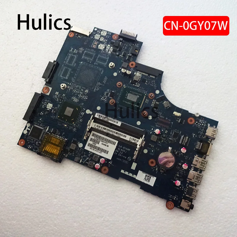 Hulics оригинальный GY07W 0GY07W LA-9104P для Dell Inspiron 15 3521 CN-0GY07W материнская плата ноутбука |