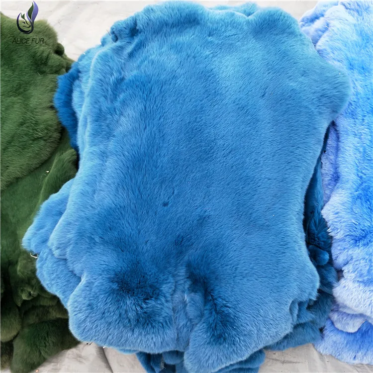 Фабричная Оптовая поставка натуральная кожа кролика Рекс цвет под заказ | Дом и