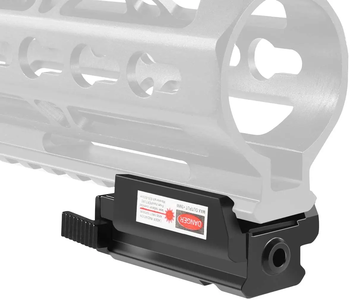 Тактический красный лазерный прицел 20 мм пистолет Вивера Пикатинни рельс для