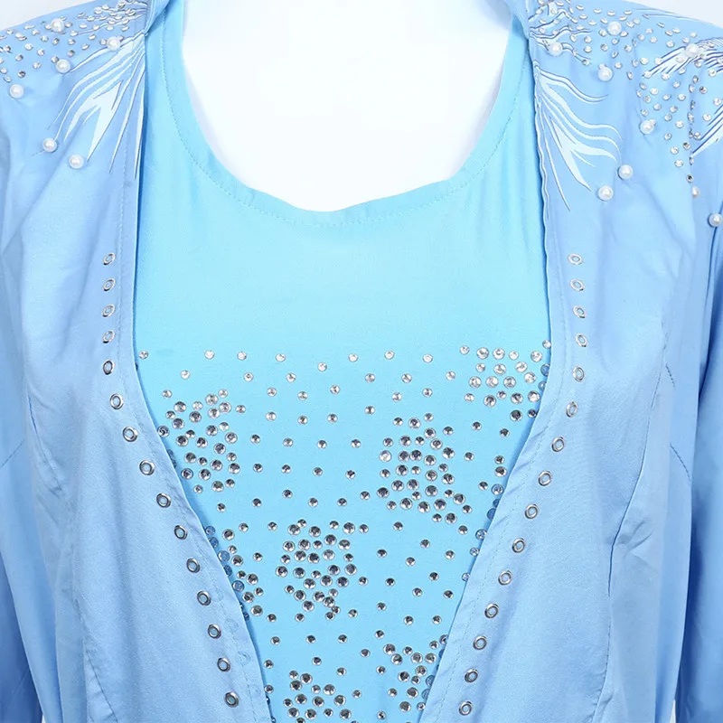 Movie Queen Elsa Princess Cosplay Costumes Blue Snow Outfit Dress