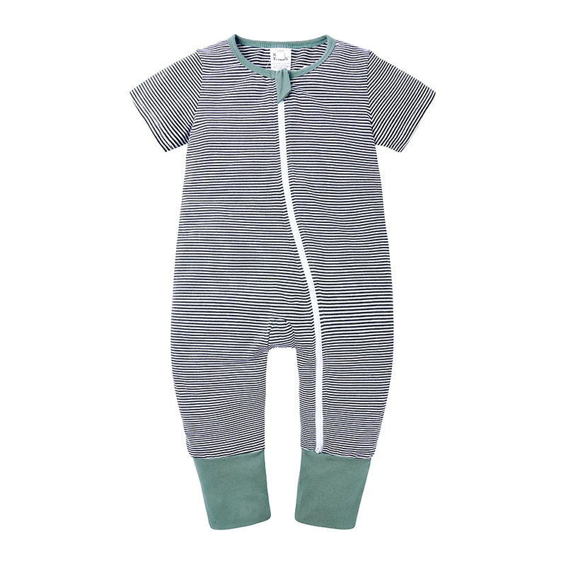 Летняя одежда для маленьких мальчиков Хлопковые комбинезоны с короткими