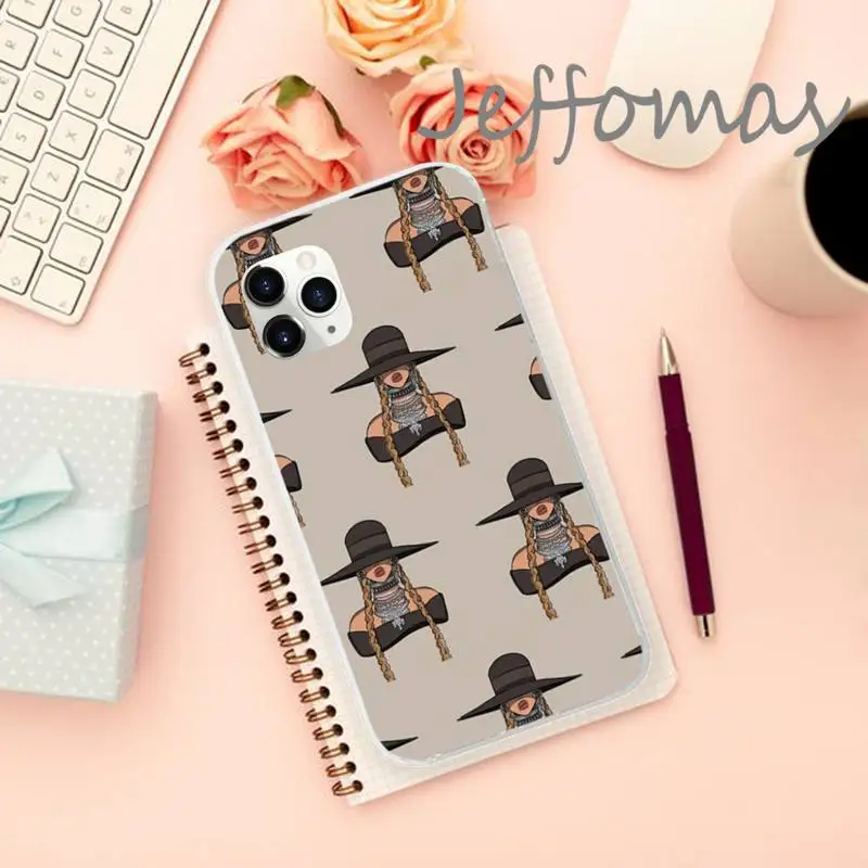 

Beyonce Lemonade Phone Case Transparent for iPhone 11 12 mini pro XS MAX 8 7 6 6S Plus X 5S SE 2020 XR