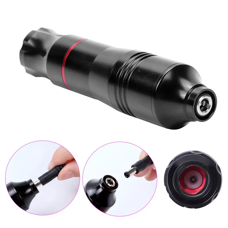 Профессиональная машинная ручка бесшумный двигатель макияж брендовые пистолеты