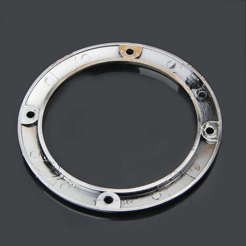

2 Pcs 3" inch Black Audio Speaker Cover Decorative Circle Metal Mesh Grille Car Accessories New
