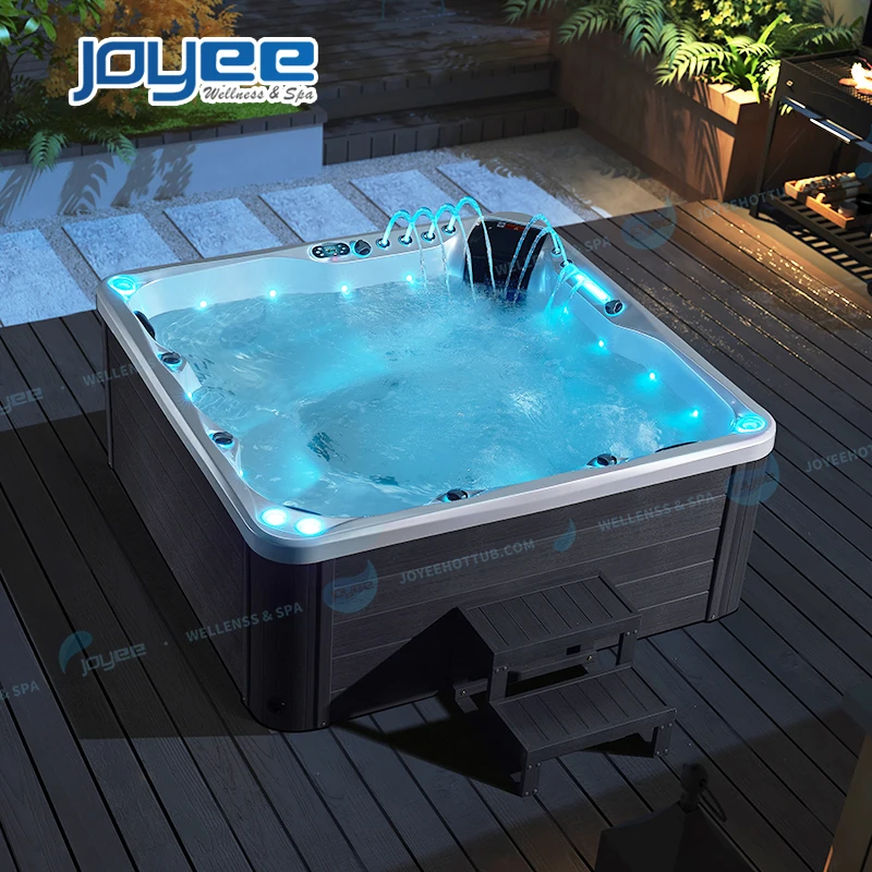JOYEE OEM США акриловый балбоа контроль сад горячие пружины спа 5 человек воздушные