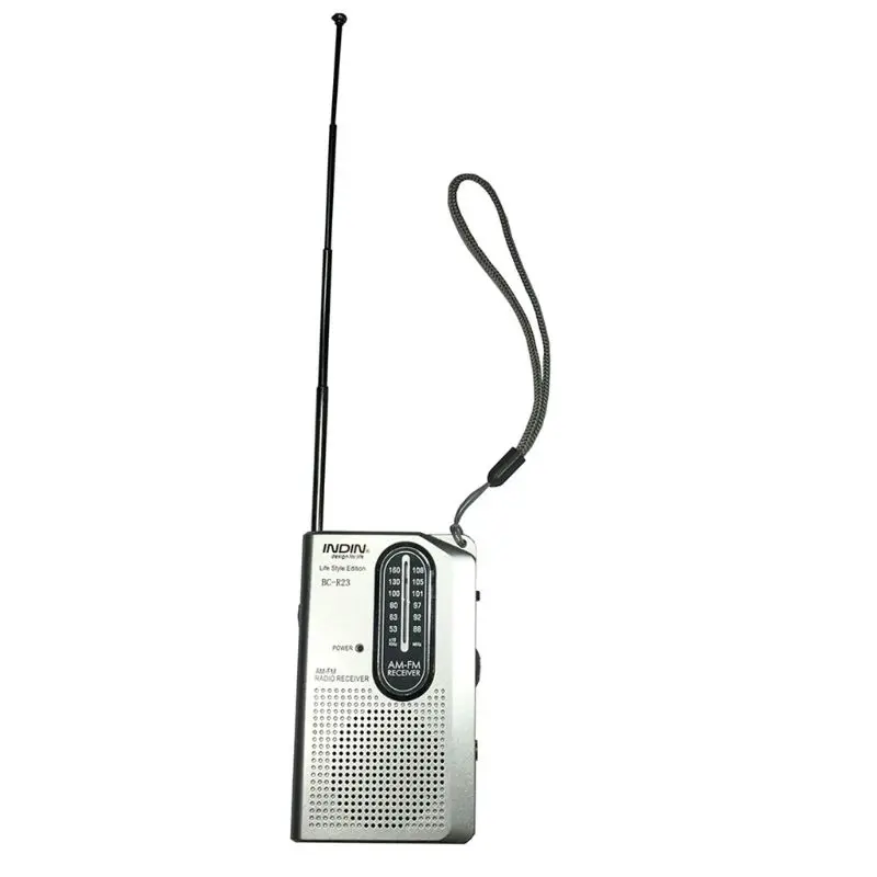 Портативное минирадио Карманный AM/FM транзистор радио плеер с разъемом для наушников для пожилых людей Прогулки походы кемпинг на открытом воздухе Activi