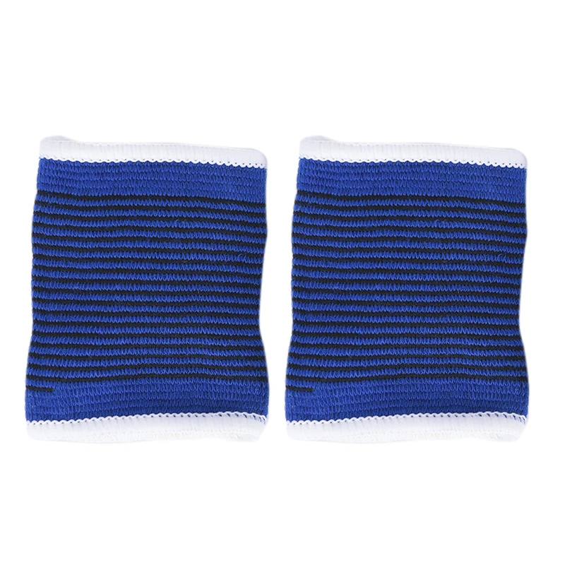 

1 pair Wristbands Sport Sweatband Hand Band Sweat Wrist Support Brace Wraps Guards For Gym Volleyball Basketball Teennis