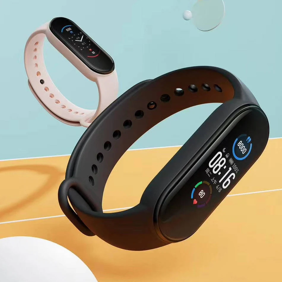 Спортивный Браслет Xiaomi Mi Band 5 браслет для плавания с магнитной зарядкой