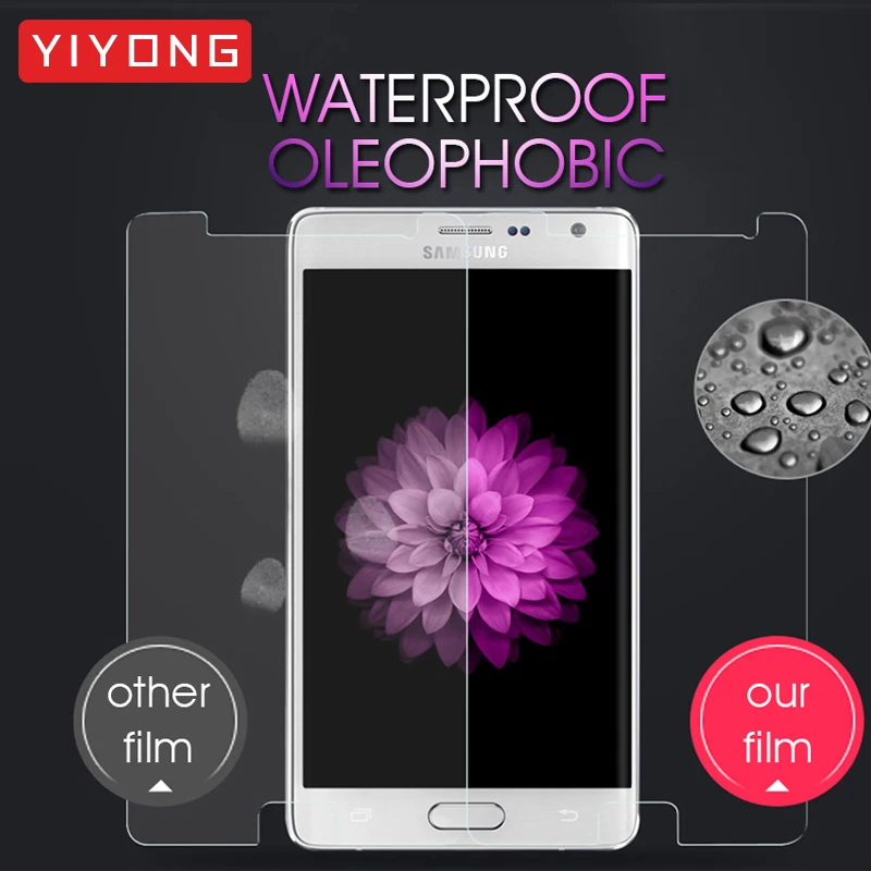 YIYONG 2.5D прозрачный класс для Samsung Galaxy Note 5 Note5 закаленное стекло Защита экрана S7 S6 S5 S