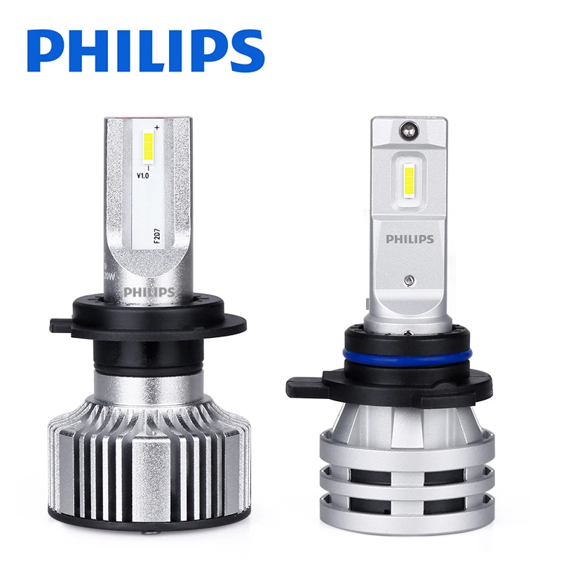 H4 светодиодный Philips Ultinon Эфирное G2 лампочки н7 philips H8 H11 H16 HB3 HB4 HIR2 9003 9005 9006 9012 6500 к фар