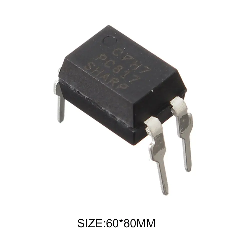

Multi-functional Optical Isolators 50pcs Pc817 Optocoupler Sharp Optical Isolator C File Optocoupler Dip-4