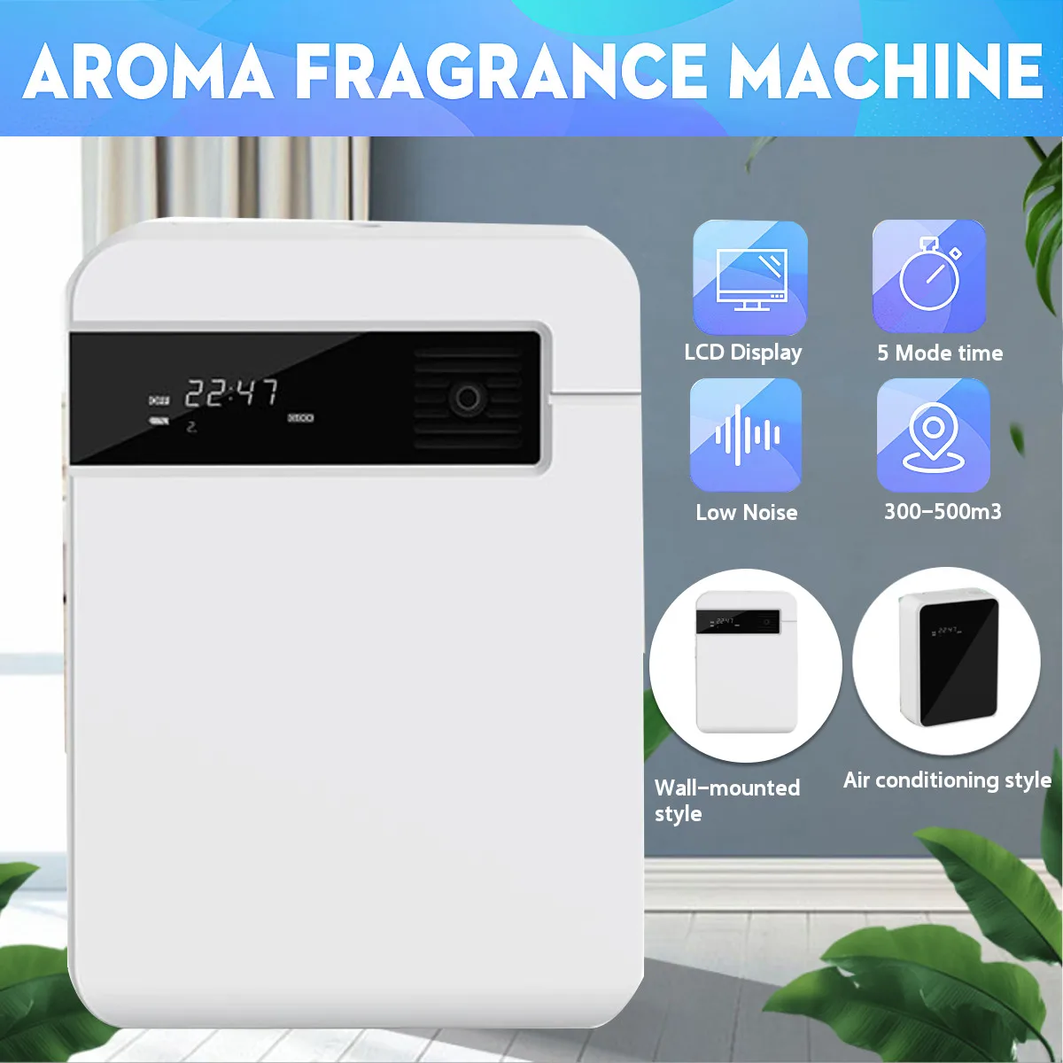 

150ml Aroma Diffuser Sprayer Machine for Home Office Hotel Electric Aroma Essential Oil Diffuser Air Humidifier Air Purifier
