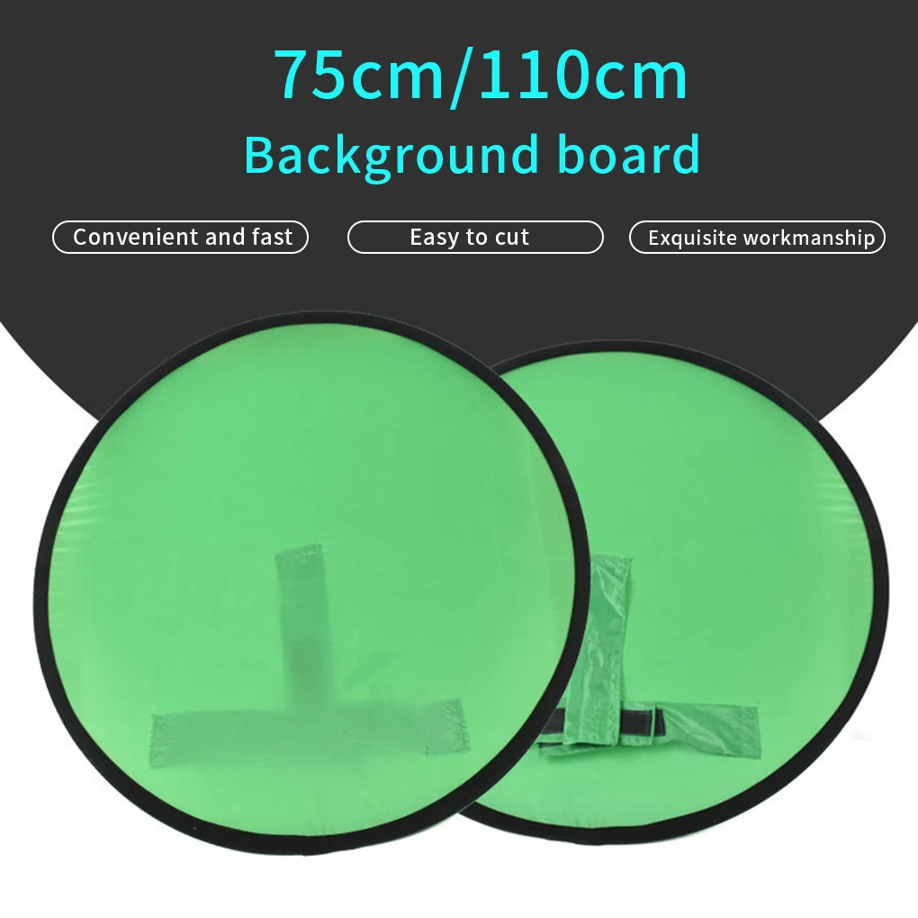 Mounted Green Screen Live Streaming Photography Foldable Background  70cm