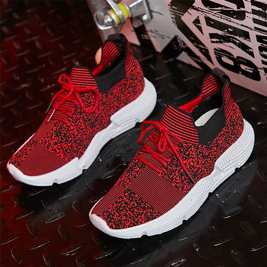 Женские кроссовки на платформе Повседневная дышащая спортивная обувь больших