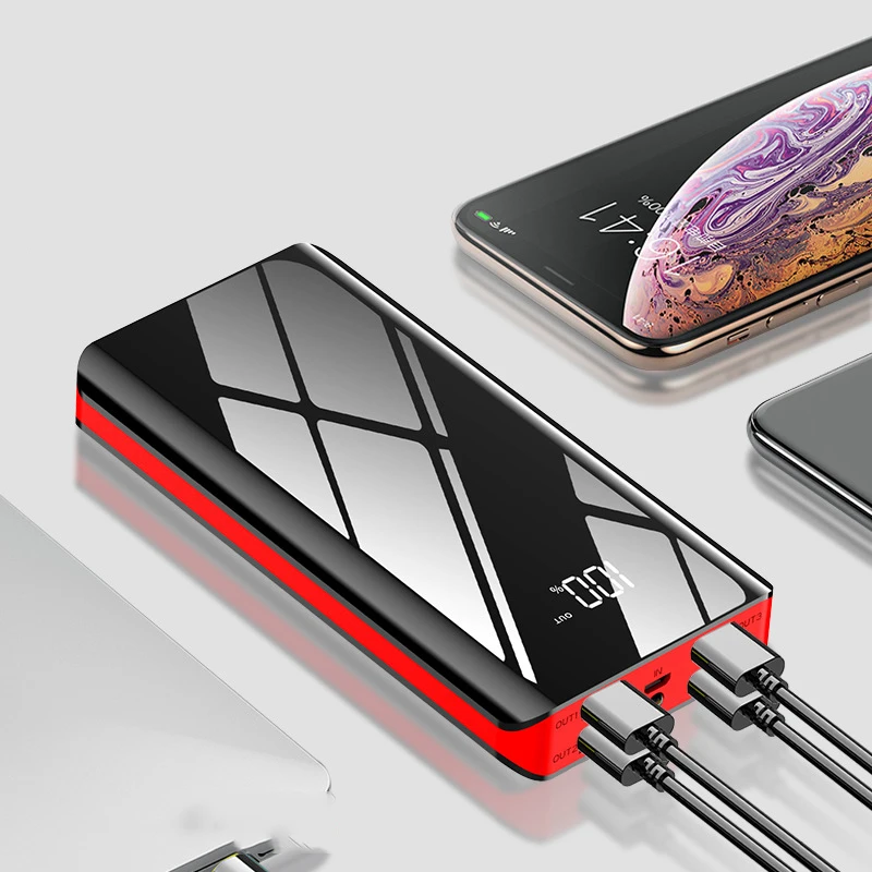 power bank 30000mah 4 usb mobile phone external battery fast charge for iphone 11 xiaomi mi poverbank portable charger powerbank free global shipping