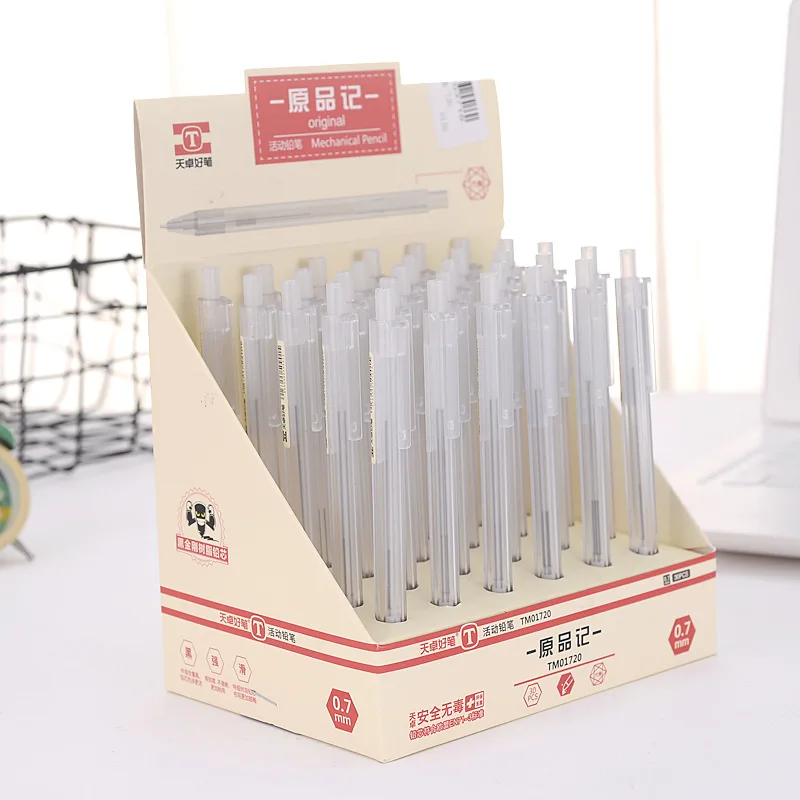 5 шт./лот механические карандаши 0,5/0,7 мм, автоматический карандаш для рисования, Детские канцелярские принадлежности, школьные принадлежности для учеников