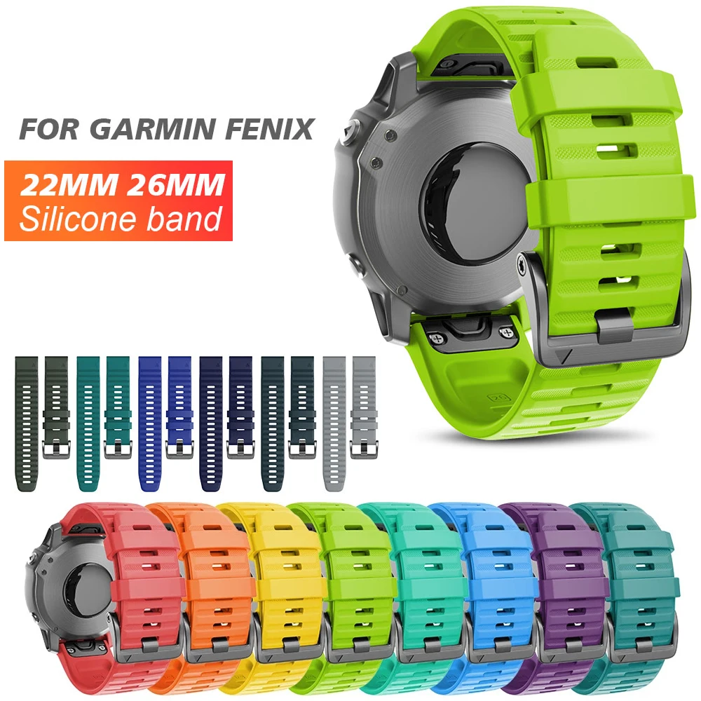 Ремешок JKER для смарт-часов Garmin Fenix 6 6X 5X 5 3 3HR S60 MK1 Forerunner 935 945 22 26 мм | Электроника