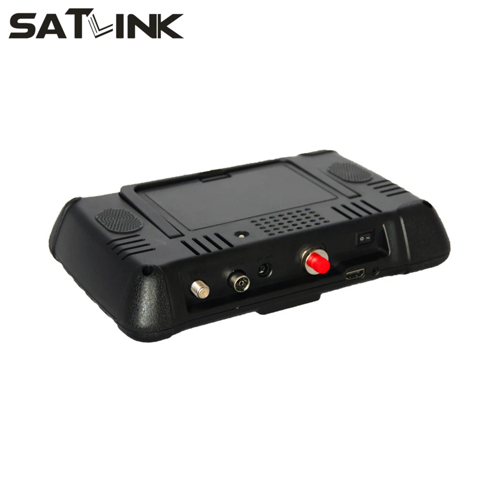 Satlink 6980 hevc h.265 7 дюймов ЖК дисплей WS6980 ws DVB S2/C T2 оптического обнаружения спектра