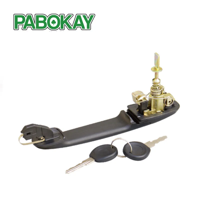 

FS New Door Handle and Keys For VW Polo 6N 6N1 6N2 Front OE#: 6N0837207C / 6N0837207D