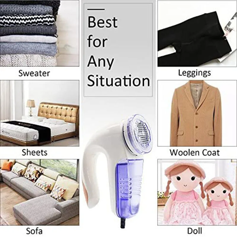 

Lint Remover Electric Clothing Lint Pills Removers Fuzz Blender Shaver Fluff Pellets Cut Machine for Sweaters Carpets Curtains