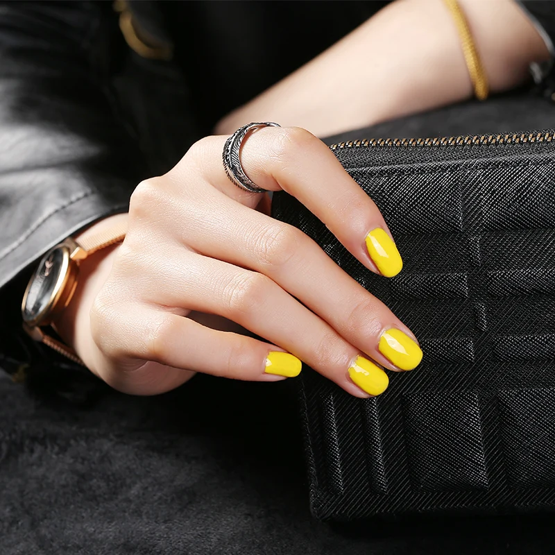 

MiFanXi Yellow Series Nail Gel Polish 6ml Semi Permanent Soak Off Nail Art UV Gel Nail Polish Manicuring Design