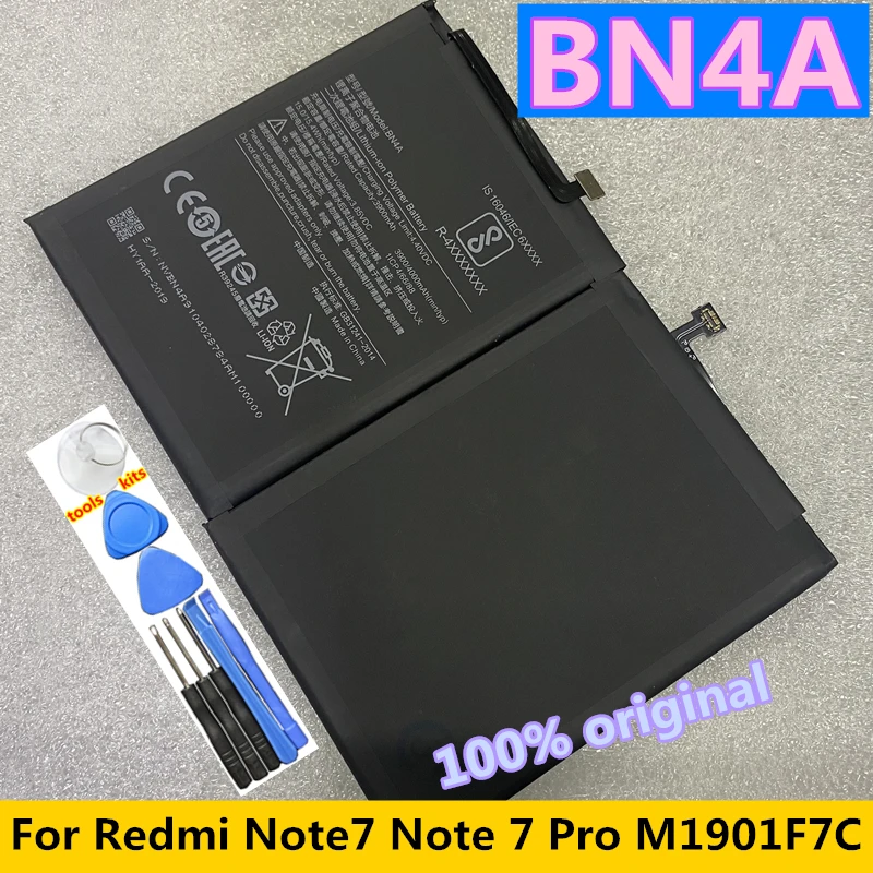 

Original New BN4A BN46 BN49 4000mAh Battery for Xiaomi Redmi Note 7 Note 7 Pro 7Pro Redmi 7 7A