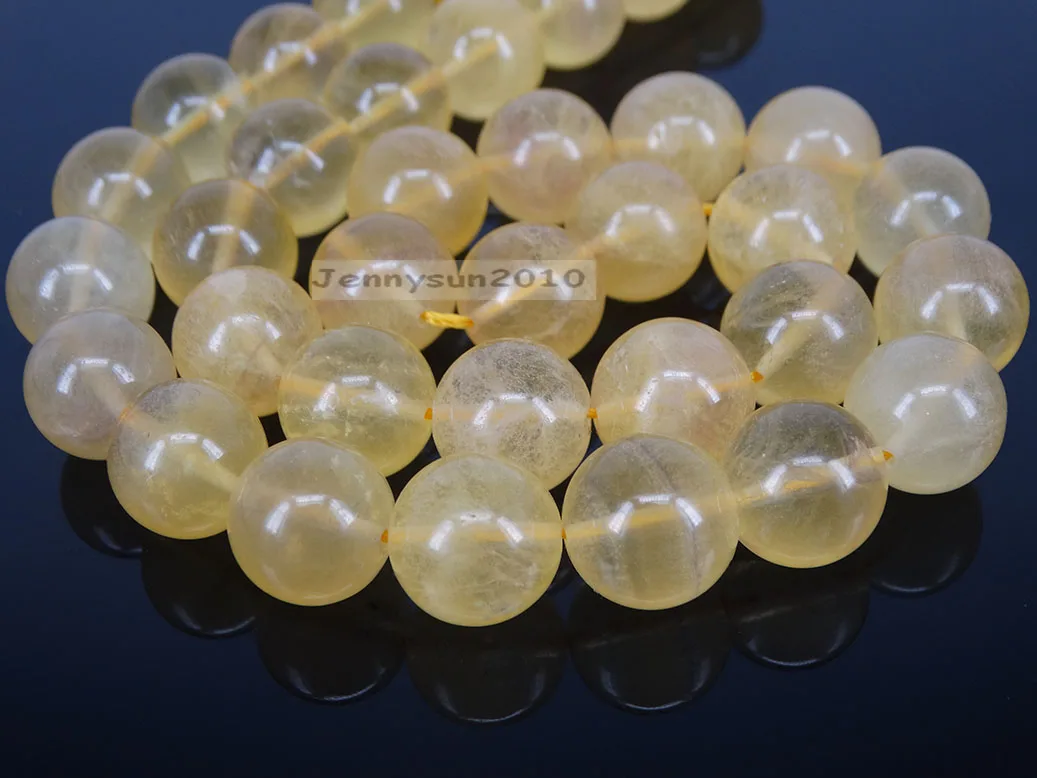 

Натуральный Желтый флюорит класса AAA, камень, круглый разделитель, свободный бисер 12 мм, 15,5 дюйма, нить для изготовления ювелирных изделий, 2 нити/упаковка