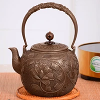 teapot copper teapot kettle hot water teapot teapot 1200 ml water kung fu tea set
