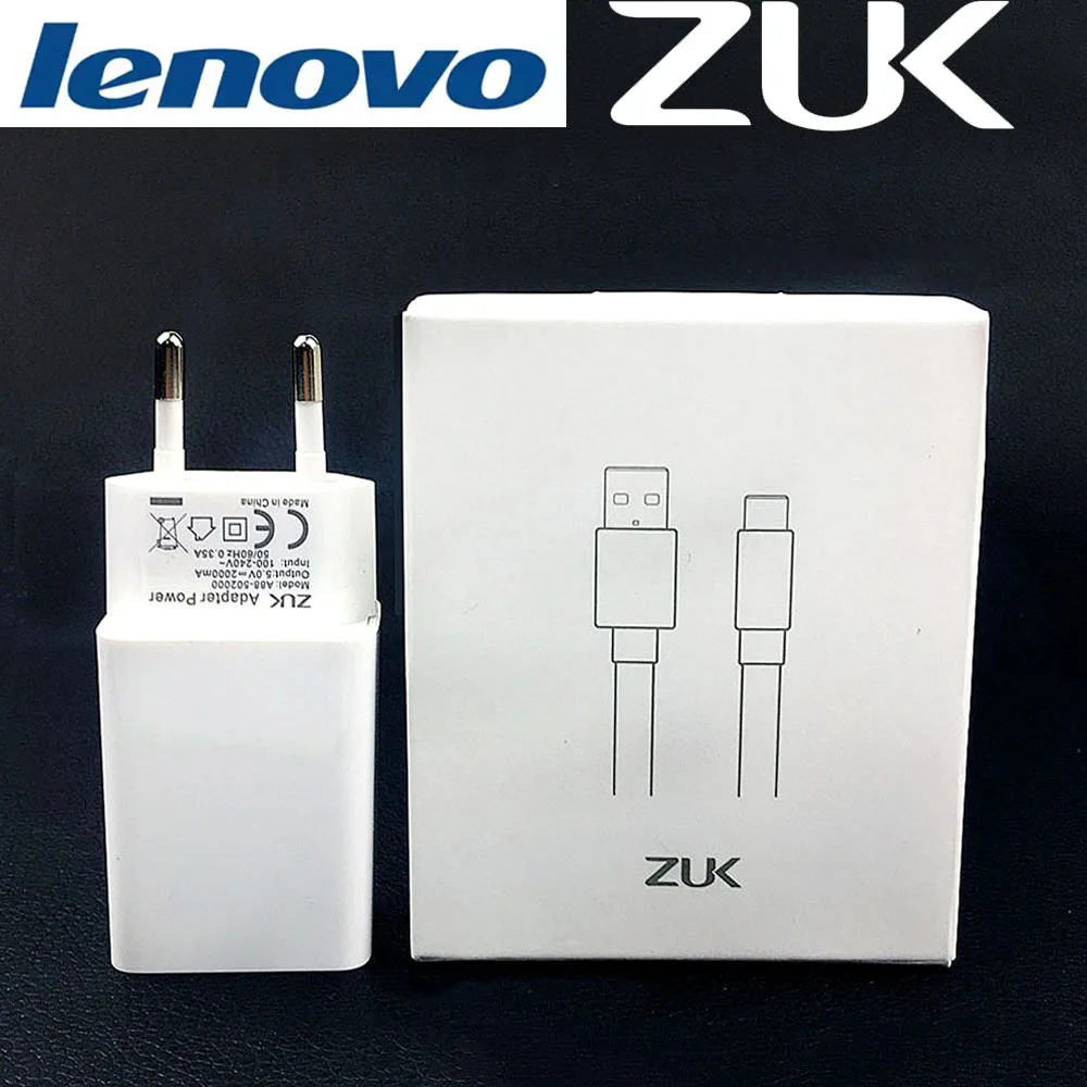 Зарядное устройство для lenovo zuk z2 5 В/2 А ЕС адаптер зарядного устройства PRO Z1 edge Plus