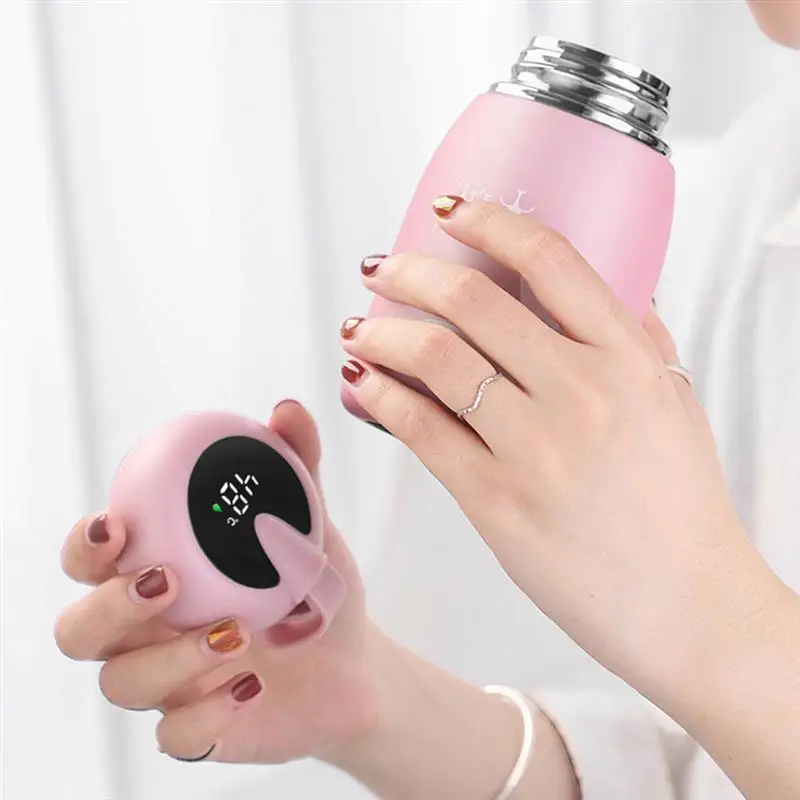 

Insulated Cup 304 Stainless Steel Water Bottle 320ml Temperature LED Display Vacuum Flasks Coffee Tea Milk Insulated Mug