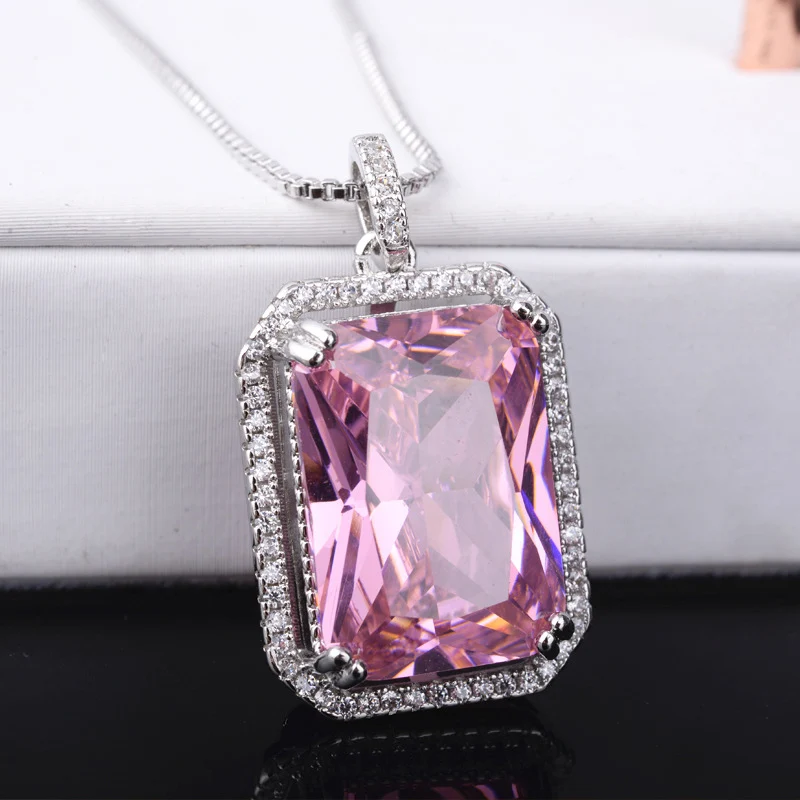 Модные женские серьги и ожерелье BIJOX STORY из стерлингового серебра 925 пробы