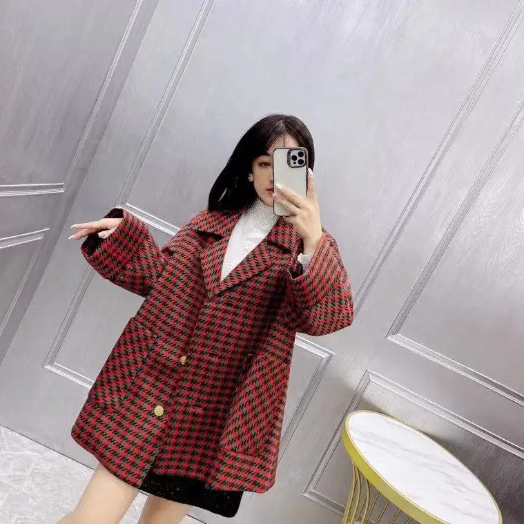 

Fashion women YK12322 Coats & Jackets 2021 Runway Luxury famous Brand European Design party style Women's Clothing