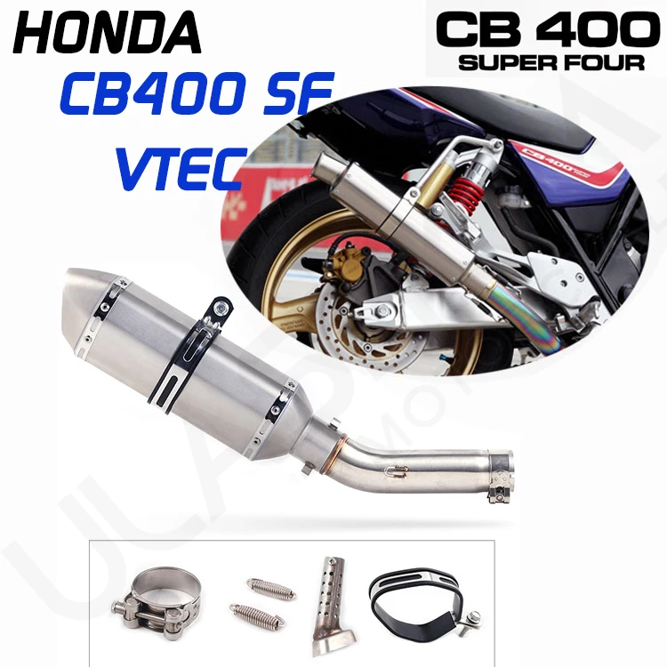 Глушитель выхлопной трубы для мотоцикла Honda CB400 VTEC CB 400 N SF Super Four | Автомобили и