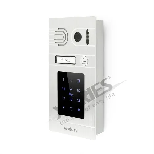 HOMSECUR 7 &quotВидеодомофон Система + Камера с Отпечатками Пальцев для Квартиры BC061-G