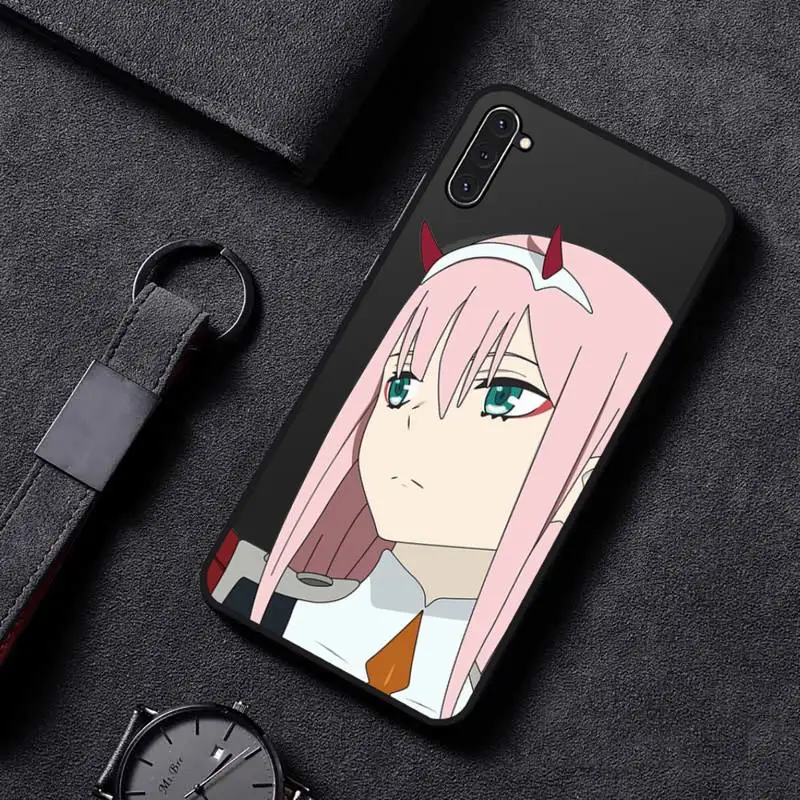 

Zero Two Darling in the FranXX Phone Case For Samsung A32 A51 A52 A71 A50 A12 A21S S10 S20 S21 Plus Fe Ultra