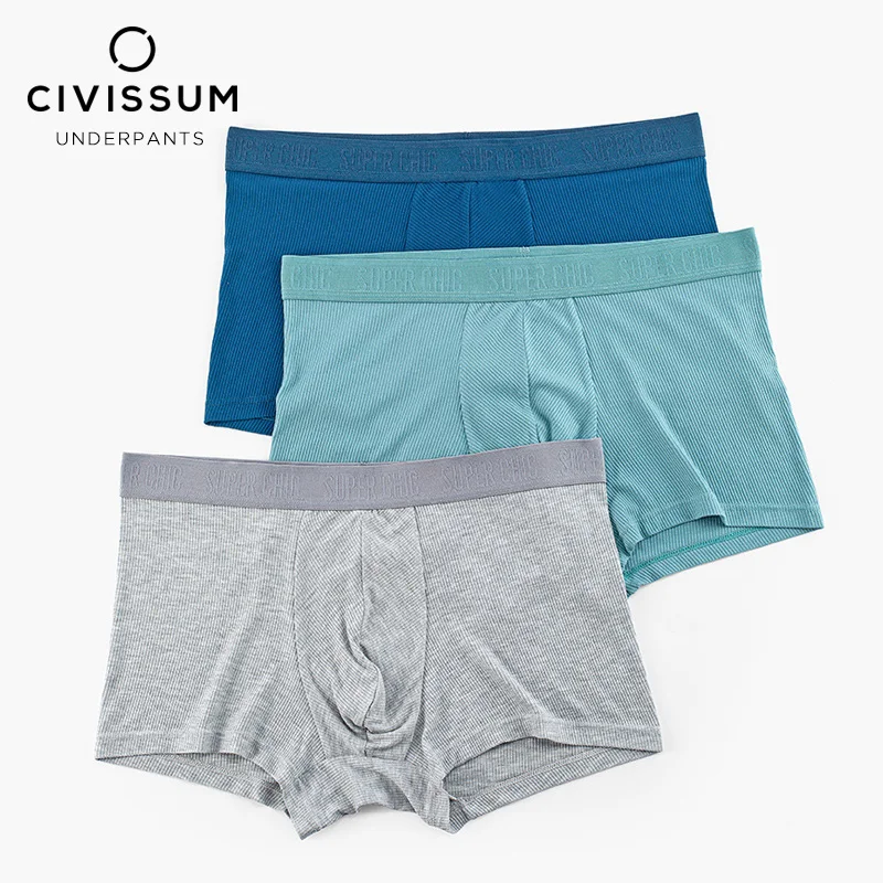 

Мужское удобное нижнее белье CIVISSUM, боксеры, трусы, брифы