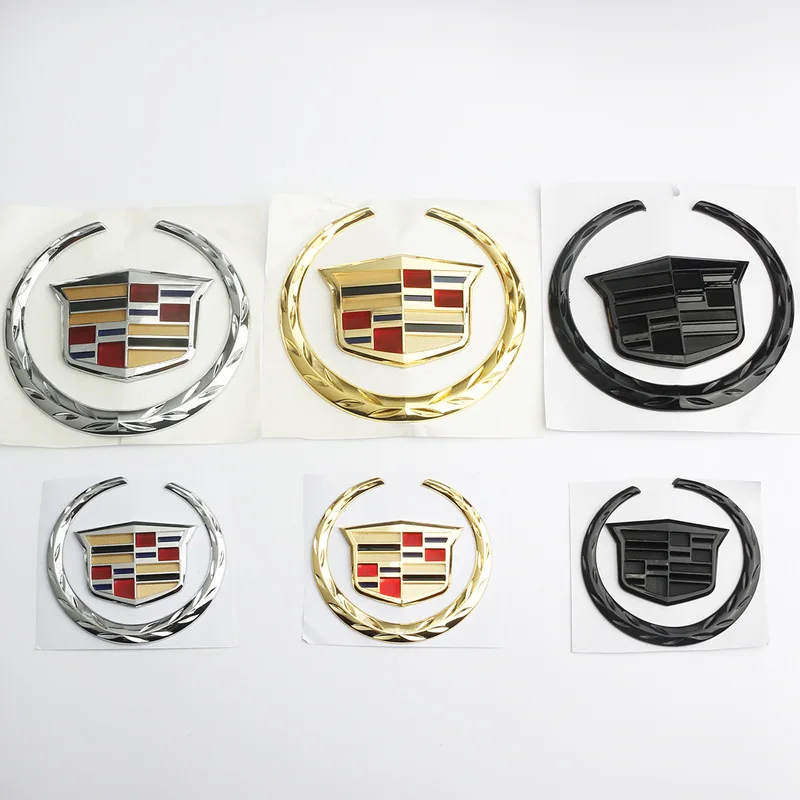 1 шт. логотип Cadillac SRX ATS XTS ABS передняя Центральная решетка автомобиля эмблема