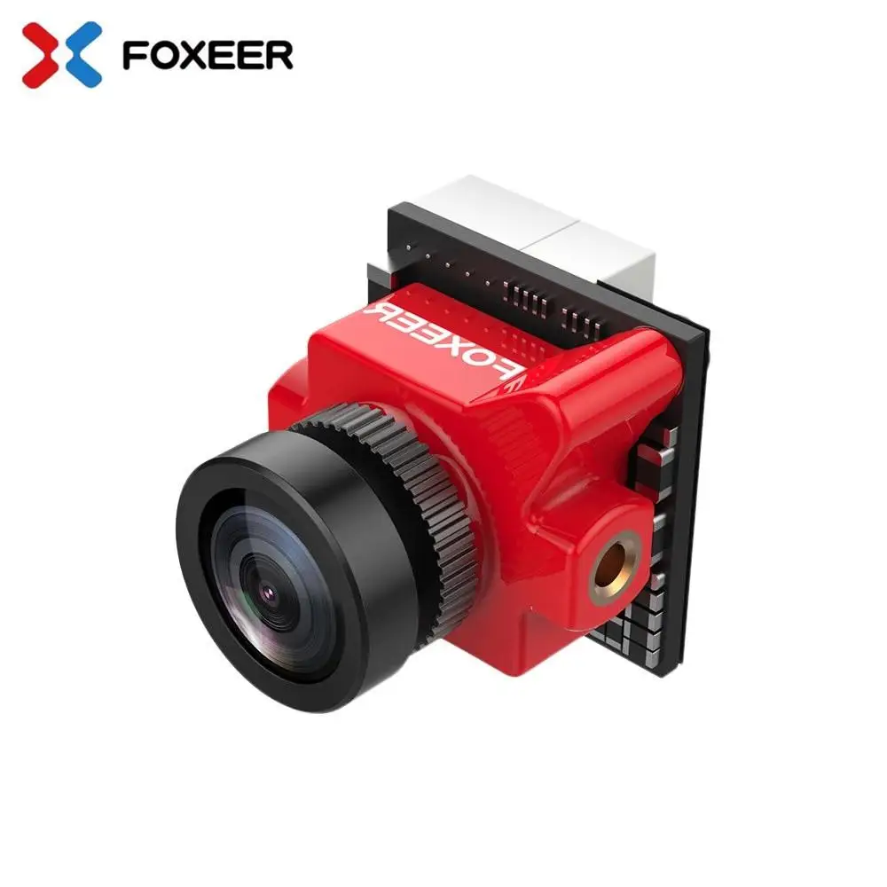 Foxeer Micro Predator 5 Racing FPV Camera 19*19mm 1000TVL 1 7mm M8 Lens 4ms Latency Super WDR Black Full Чехол игрушка | Игрушки